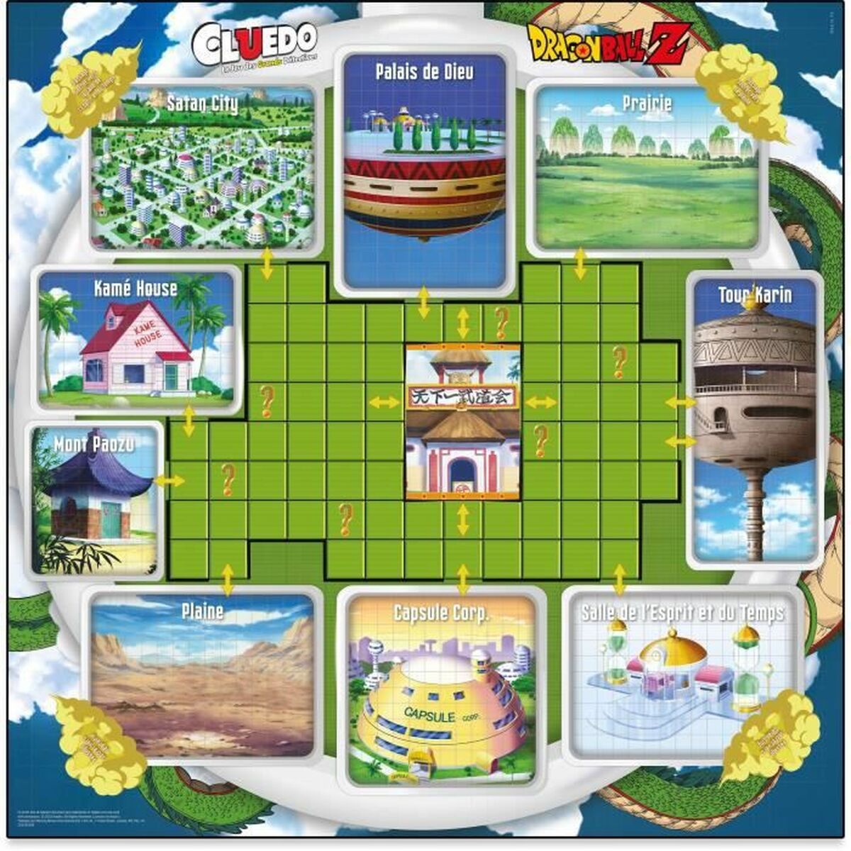 Sällskapsspel Dragon Ball Z Cluedo